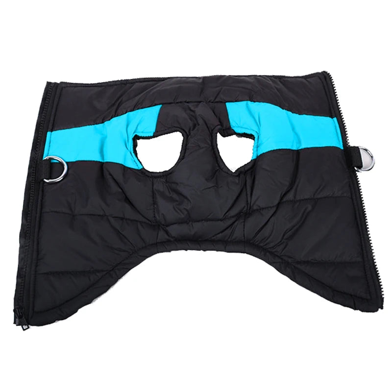 Big Dog Clothes Winter Warm Pet Vest Jacket Waterproof Dog Coat Clothes For Large Dog Bulldog Golden Retriever Labrador Clothing