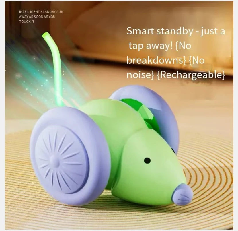 Smart Electric Mouse Car Automatic Cat Toy Self Entertaining Cat Teaser Pet Supplies Interactive Cat Playtime