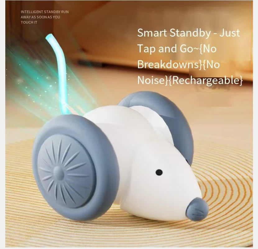 Smart Electric Mouse Car Automatic Cat Toy Self Entertaining Cat Teaser Pet Supplies Interactive Cat Playtime