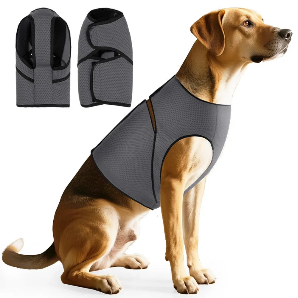 Comfort Clothing Breathable Dog Anxiety Vest Secure Adjustable Dog Soothing Clothes Soft Comfortable Pet Calming Shirt Travel