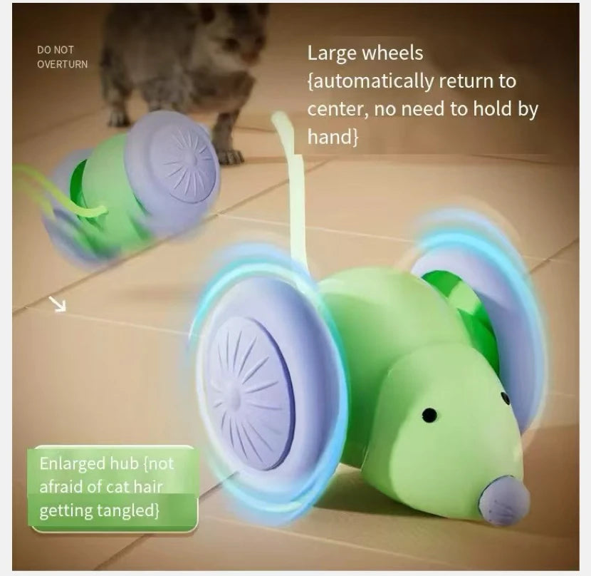 Smart Electric Mouse Car Automatic Cat Toy Self Entertaining Cat Teaser Pet Supplies Interactive Cat Playtime